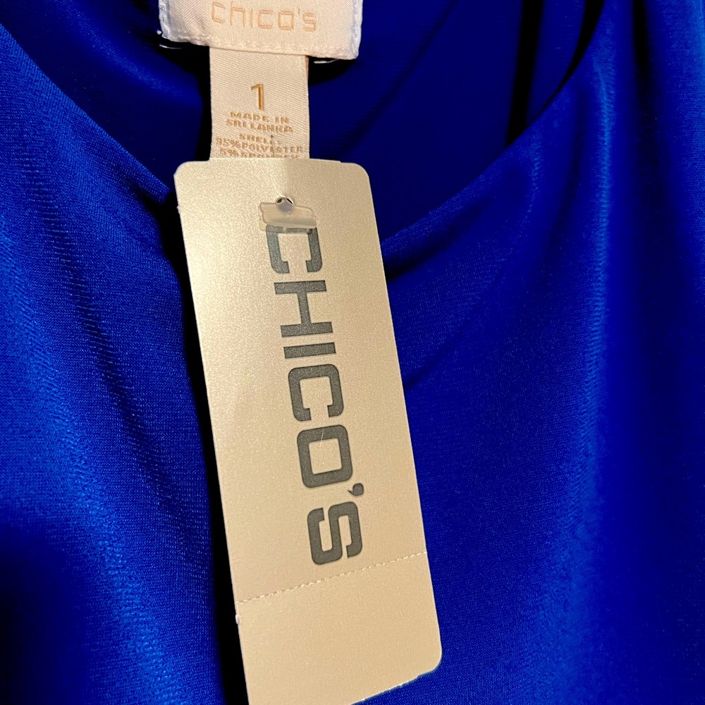 Chicos blue dress